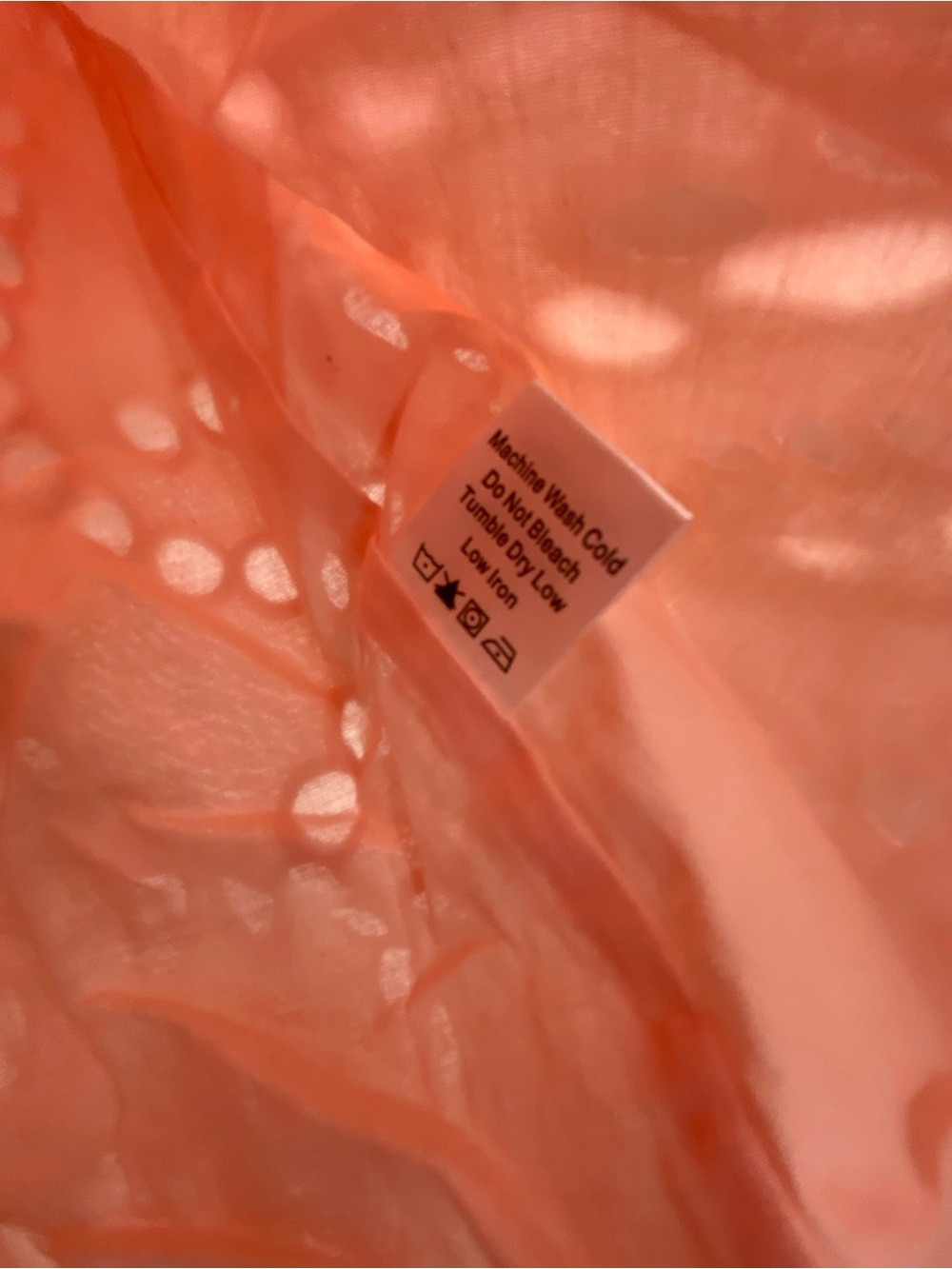 Tuckernuck Blush Pink Eyelet Flutter-Sleeve Top - Picture 3 of 7